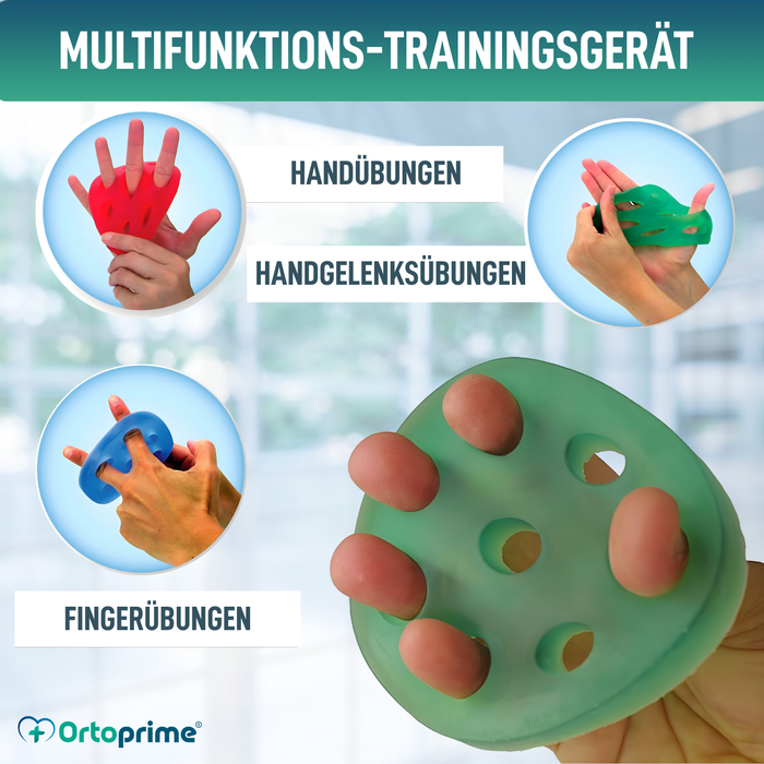 Silikon-Fingertrainer | 4 Widerstandsstufen
