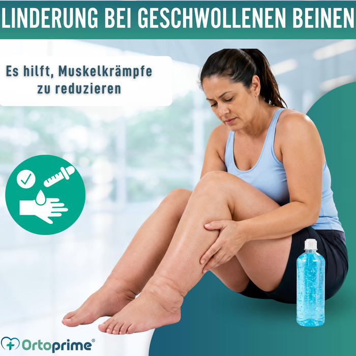 Intensive Kühlgel für müde Beine | Frischeffekt
