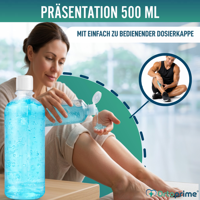 Intensive Kühlgel für müde Beine | Frischeffekt