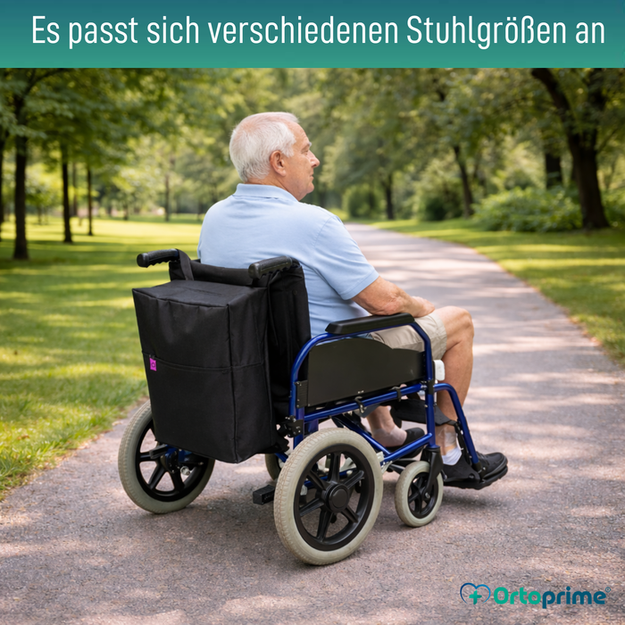 Rollstuhlrucksack | 8 Fächer