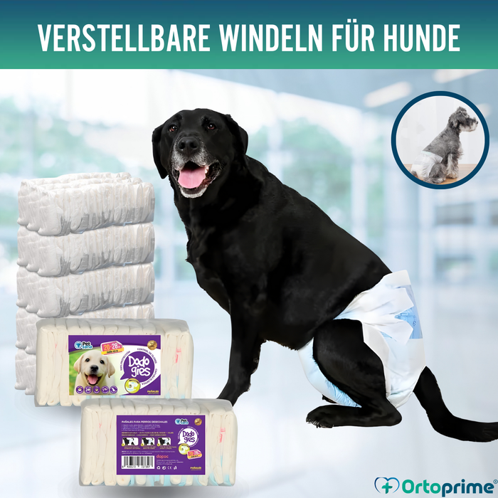 Hundewindeln für Hündinnen & Welpen | Hohe Saugkraft