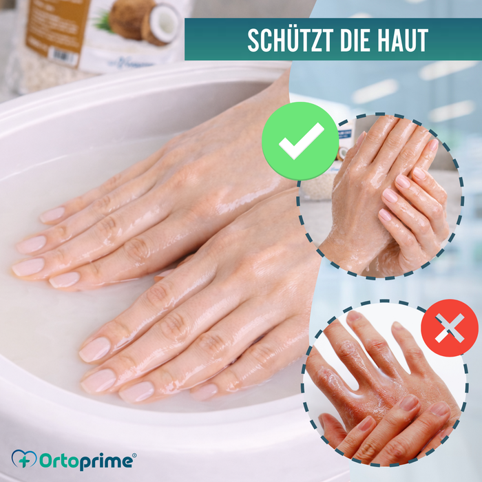 Antioxidantes Hand- und Fußrehabilitationsparaffin | Kokosnuss