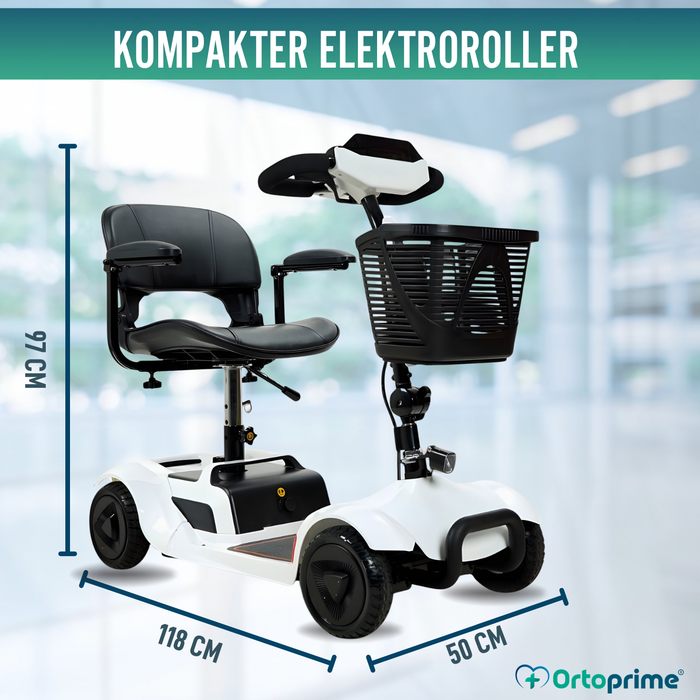 Elektro-Scooter der Neuesten Generation | Große 24cm Räder