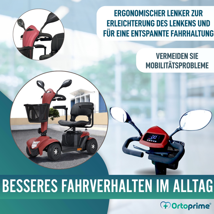 Elektro-Scooter der Neuesten Generation | Große 24cm Räder