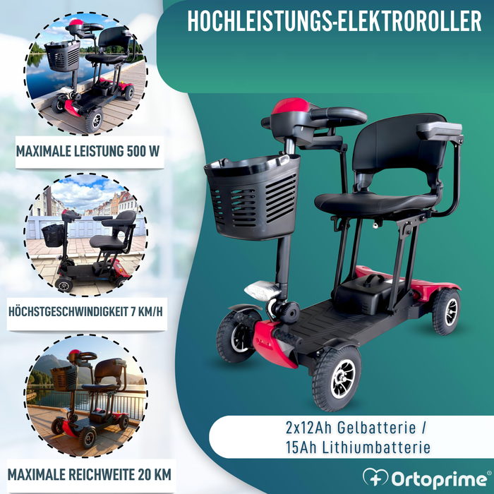 Leichter Klappbarer Elektroroller | Aluminiumrahmen