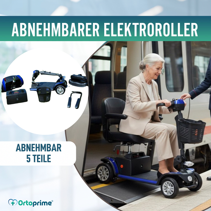 Demontierbarer Elektroroller mit Abnehmbarer Lithiumbatterie