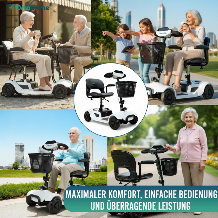 Scooter Électrique Intelligent avec NFC | 4 Roues