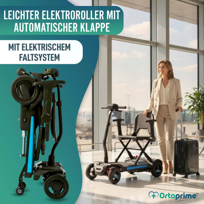 Kompakter Elektroroller Transportabel | Elektrisches Falten