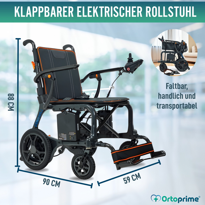 Ultraleichter Elektrorollstuhl mit Brushless Motoren