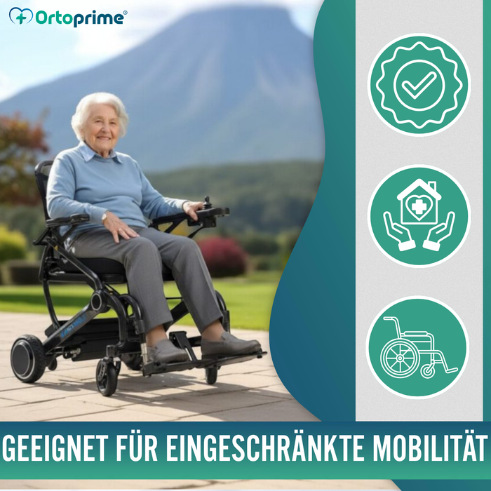 Elektrorollstuhl Ultrakompakt | Carbonfaser Leichtbau