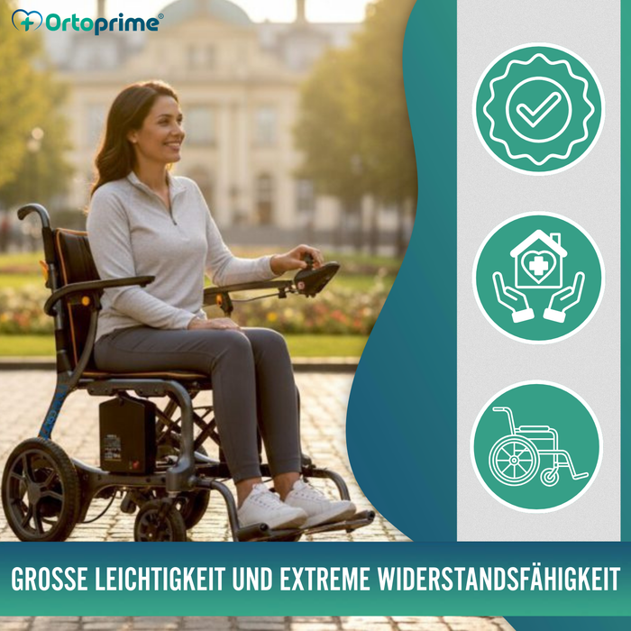 Ultraleichter Elektrorollstuhl mit Brushless Motoren