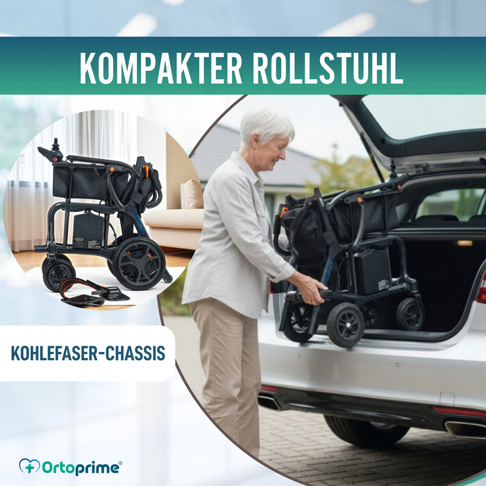 Ultraleichter Elektrorollstuhl mit Brushless Motoren