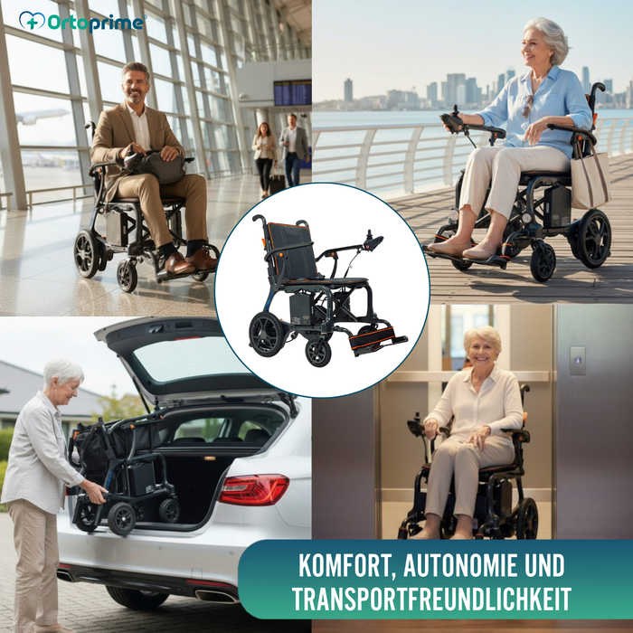 Ultraleichter Elektrorollstuhl mit Brushless Motoren