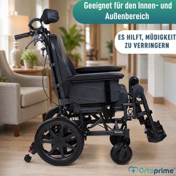 Positionierungsrollstuhl mit Kippfunktion | Anti-Dekubitus