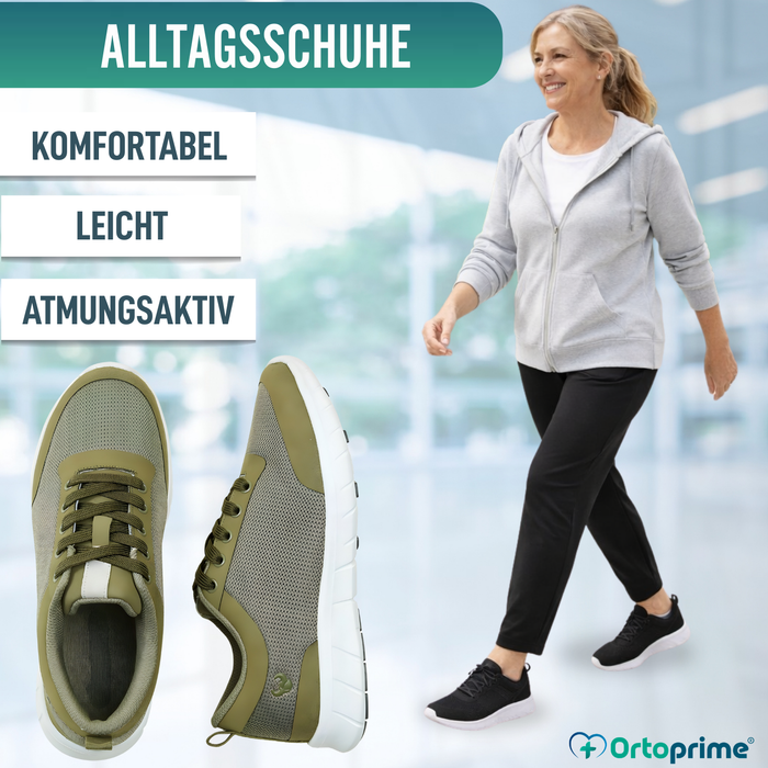 Rutschfester Komfortschuh mit Fußgewölbestütze | Unisex