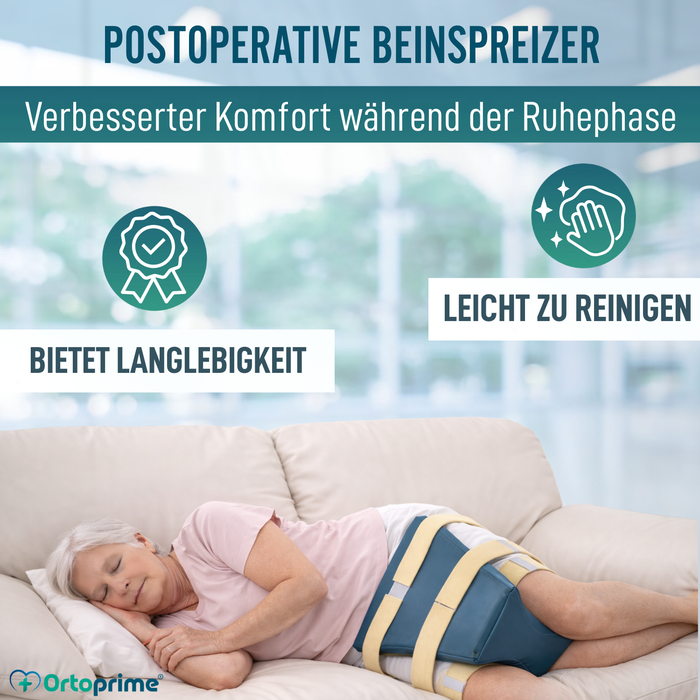 Postoperativer Hüftabduktionskeil mit Schutzbezug