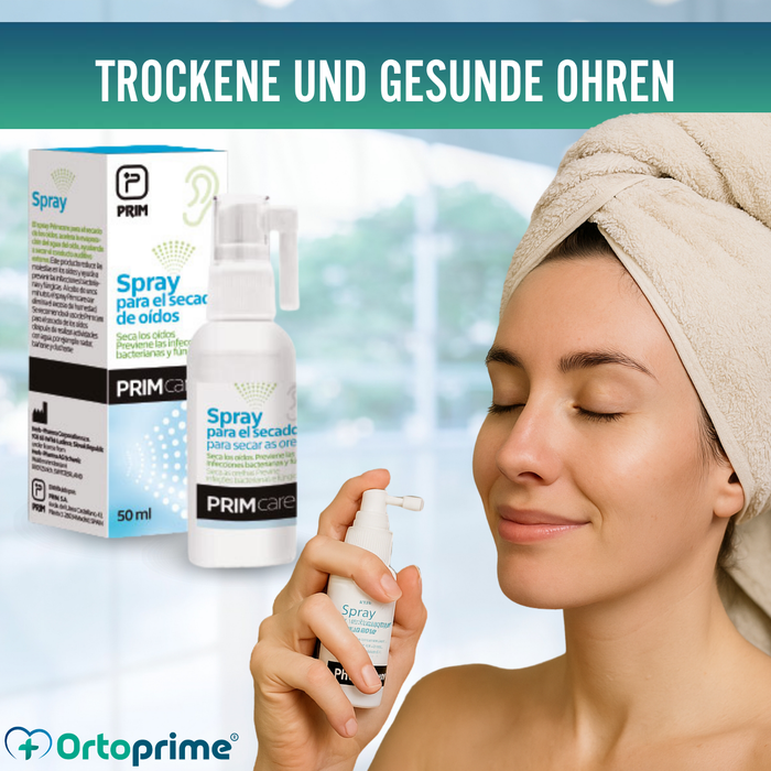 Ohrentrockenspray | Lösung mit Dreifachwirkung