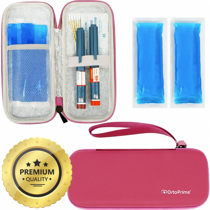 Diabetiker Tasche | Insulinbehälter mit Kaltpacks Inklusive