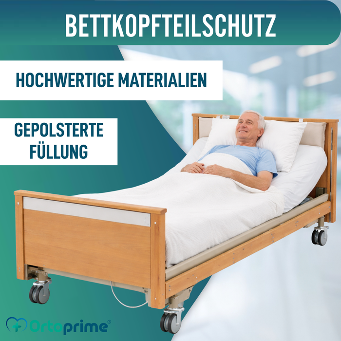 Kopf- und Fußteil-Schutz fürs Bett | Gepolstert