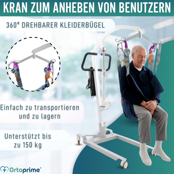 Orthopädischer Kran | Inklusive Kopfstützengurt