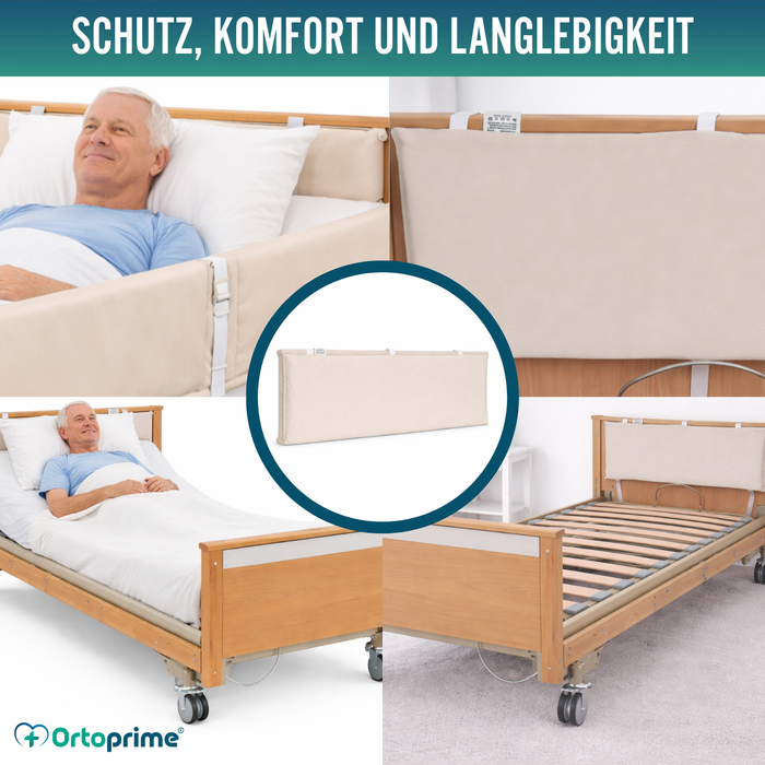 Kopf- und Fußteil-Schutz fürs Bett | Gepolstert