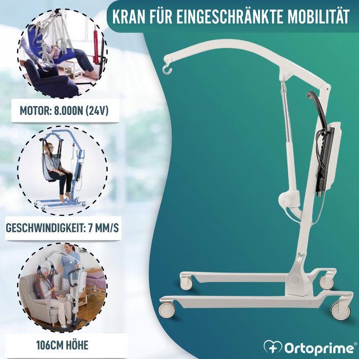 Elektrischer Patientenlift | Ohne Gurt