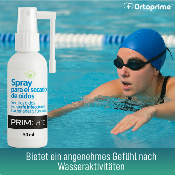 Ohrentrockenspray | Lösung mit Dreifachwirkung
