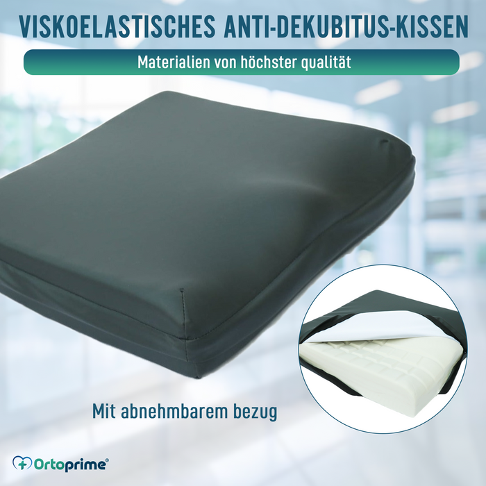 Antidekubitus-Sitzkissen aus viskoelastischem Schaumstoff 60kg/m3