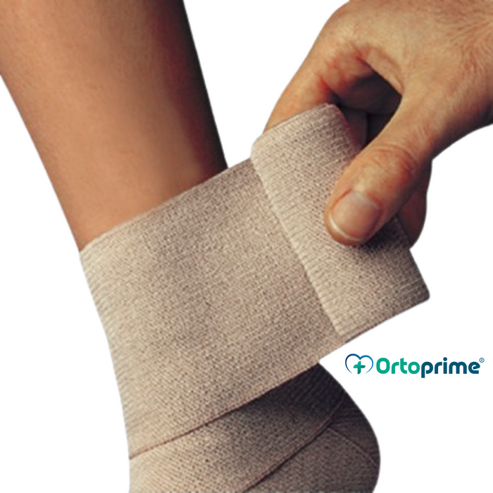 Kompressionsbandage aus elastischem Gewebe | 6 cm x 5 m
