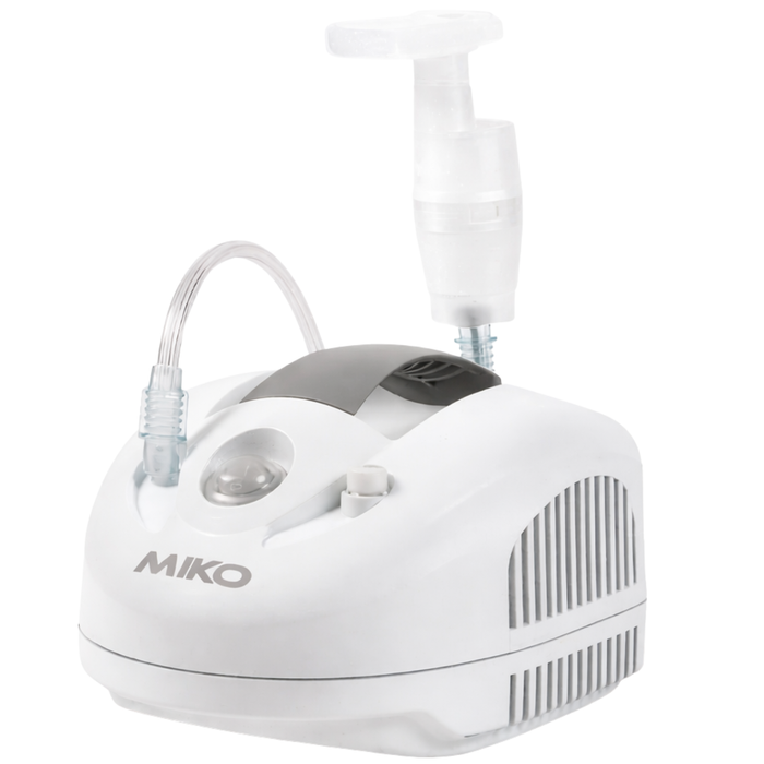 Pistón-Vernebler mit einer Kapazität von 12 l/min | Für Erwachsene und Kinder