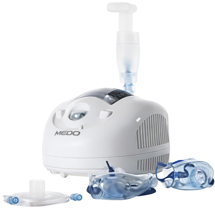 Pistón-Vernebler mit einer Kapazität von 12 l/min | Für Erwachsene und Kinder