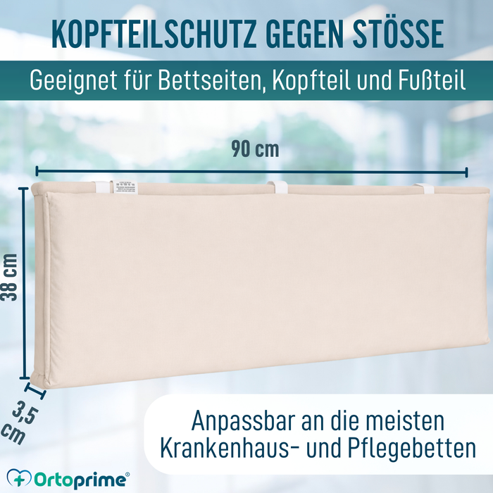 Kopf- und Fußteil-Schutz fürs Bett | Gepolstert