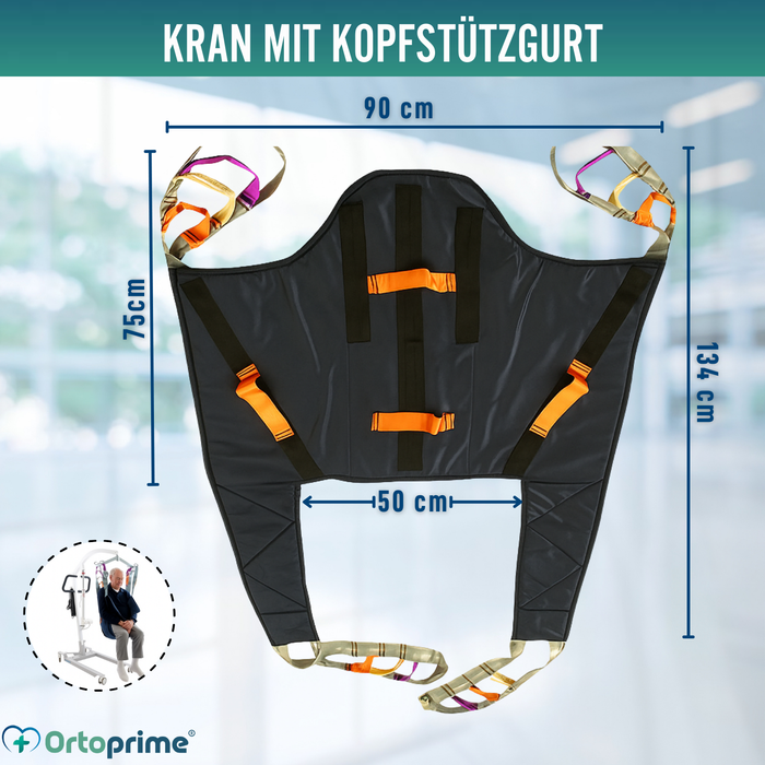 Orthopädischer Kran | Inklusive Kopfstützengurt