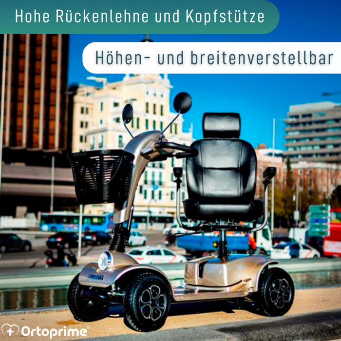 Hochwertiger Elektroroller für Erwachsene | 4 Räder