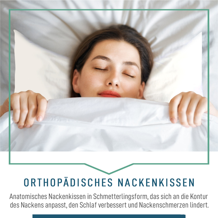 Orthopädisches Schmetterlings-Nackenkissen