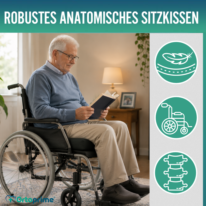 Anatomisches Gerilltes Antidekubituskissen