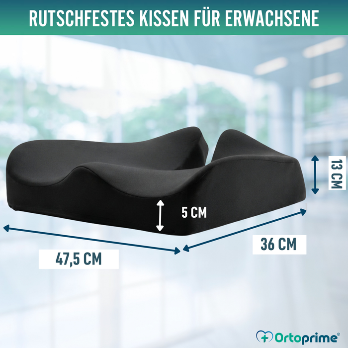 Orthopädisches Rutschfestes Sitzkissen für das Steißbein | Ergonomisch