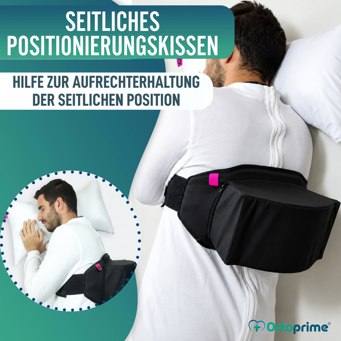 Seitliches Positionierungskissen | Schlafapnoe-Gurt