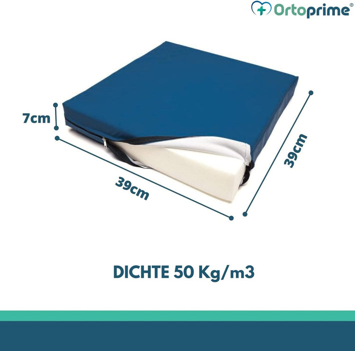 Viskoelastisches Dekubituskissen 50kg/m3