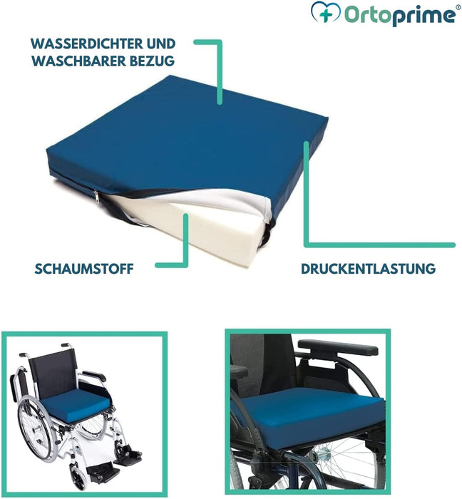 Viskoelastisches Dekubituskissen 50kg/m3