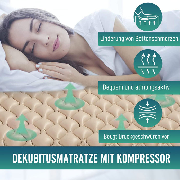 Antidekubitusmatratze mit ECO PLUS-Kompressor