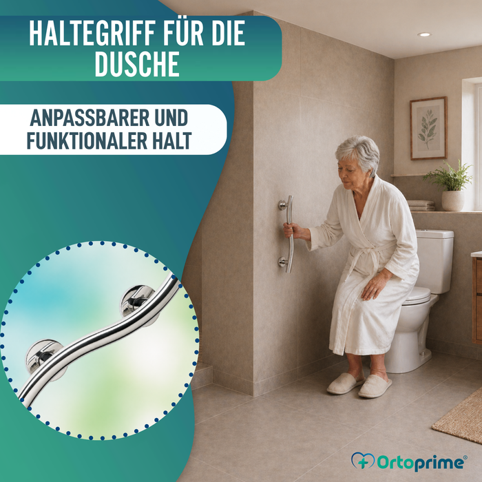 Haltegriff für Bad aus Edelstahl | 35 cm