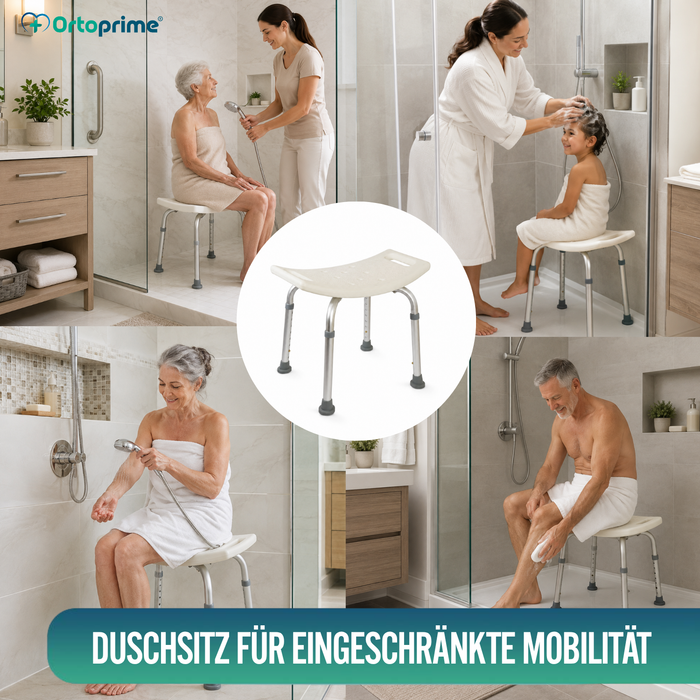 Rutschfester Duschhocker
