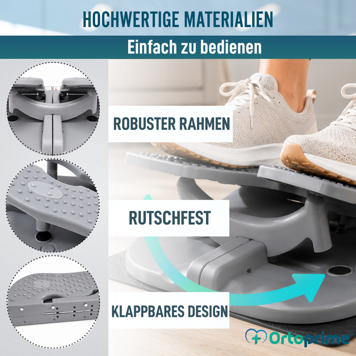 Klappbarer Mini Stepper für Senioren | Bewegungstrainer