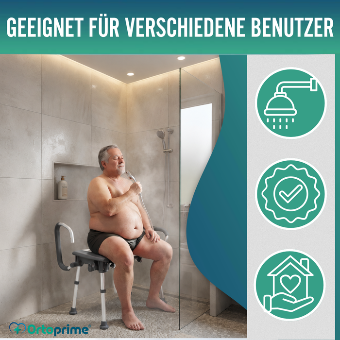 Bariatrisches XXL Badekissen Aufblasbar | Armlehnen