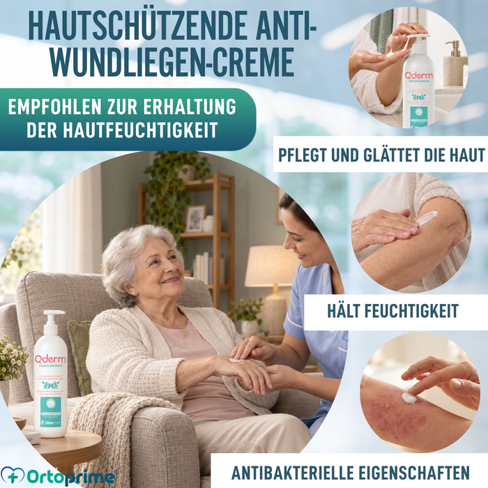 Barrierecreme mit Zinkoxid für gereizte Haut | Dosierflasche 500 ml
