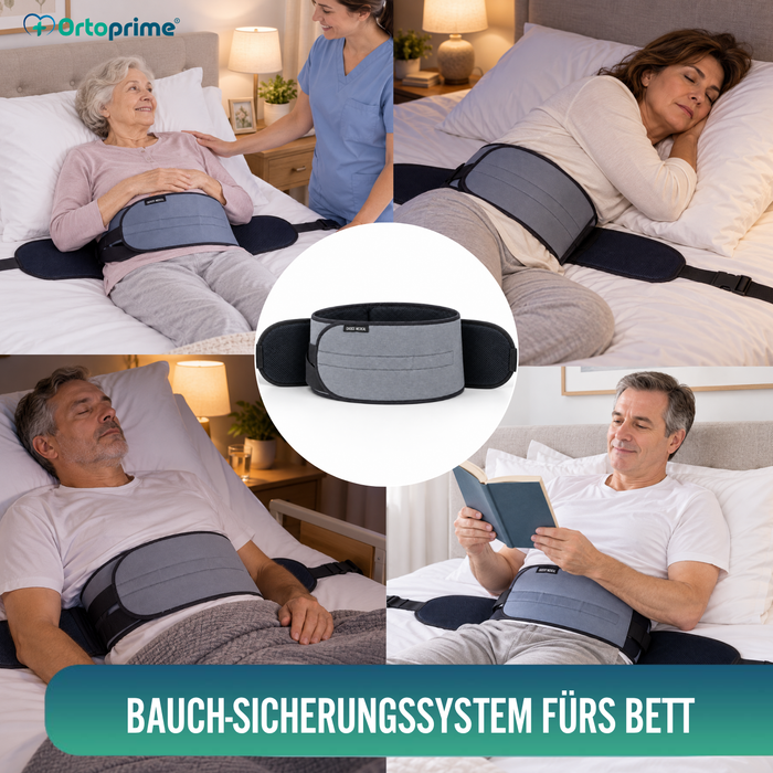 Bauchgurt zur Vermeidung von Stürzen im Bett