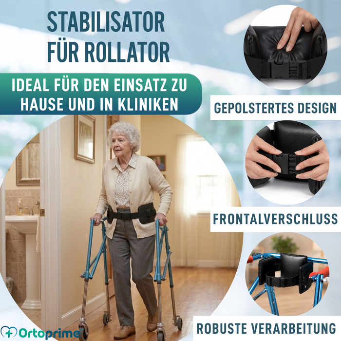 Beckenstütze für Rollator | Hüftstabilisator