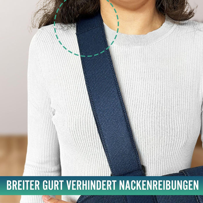 Verstellbare Armschlinge mit beidseitigem Gurt | Einheitsgröße