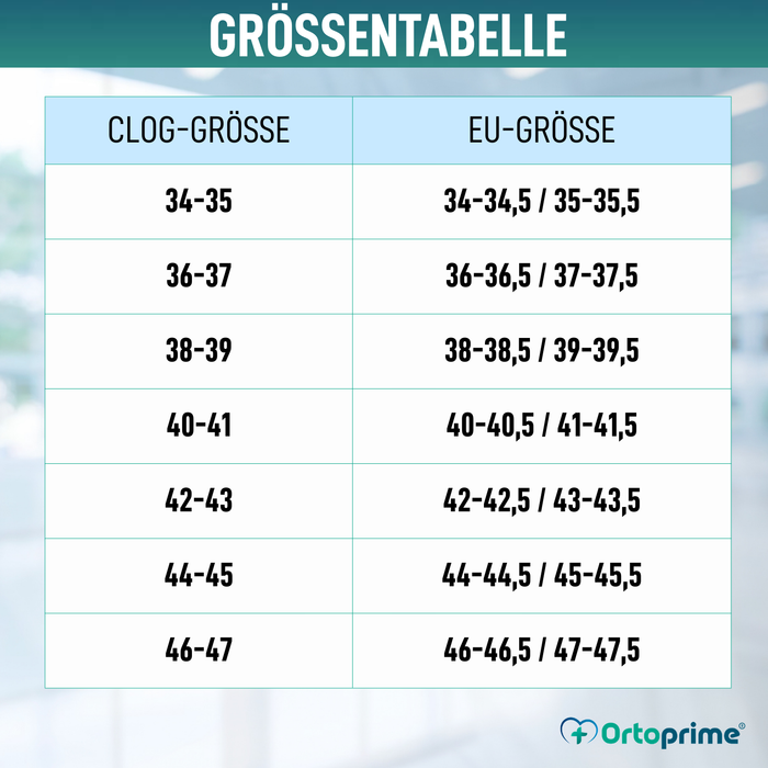 Sanitätsclogs Antirutsch | Wasserdichte Schutzfunktion